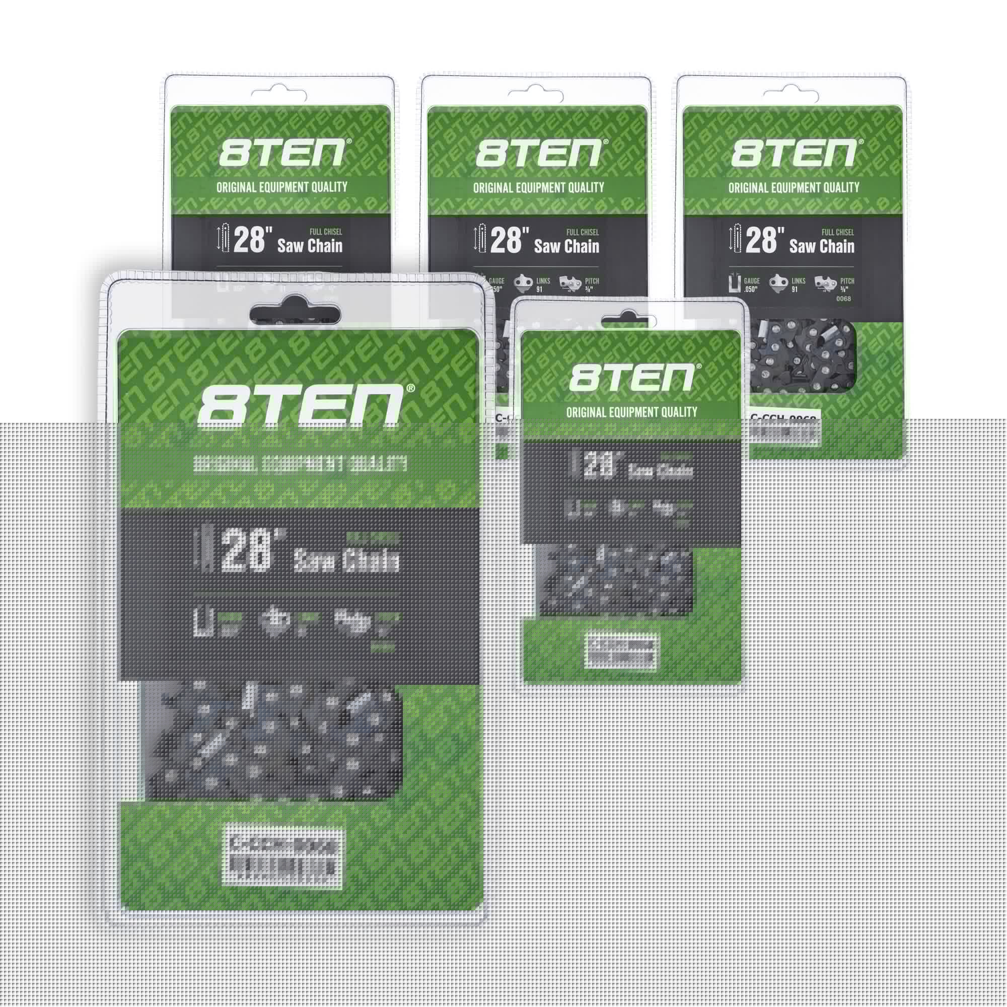 Chainsaw Chain 28 Inch .050 3/8 91DL 5-Pack for zOTHER Oregon MS 066 064 056 8TEN 810-CCC2280H
