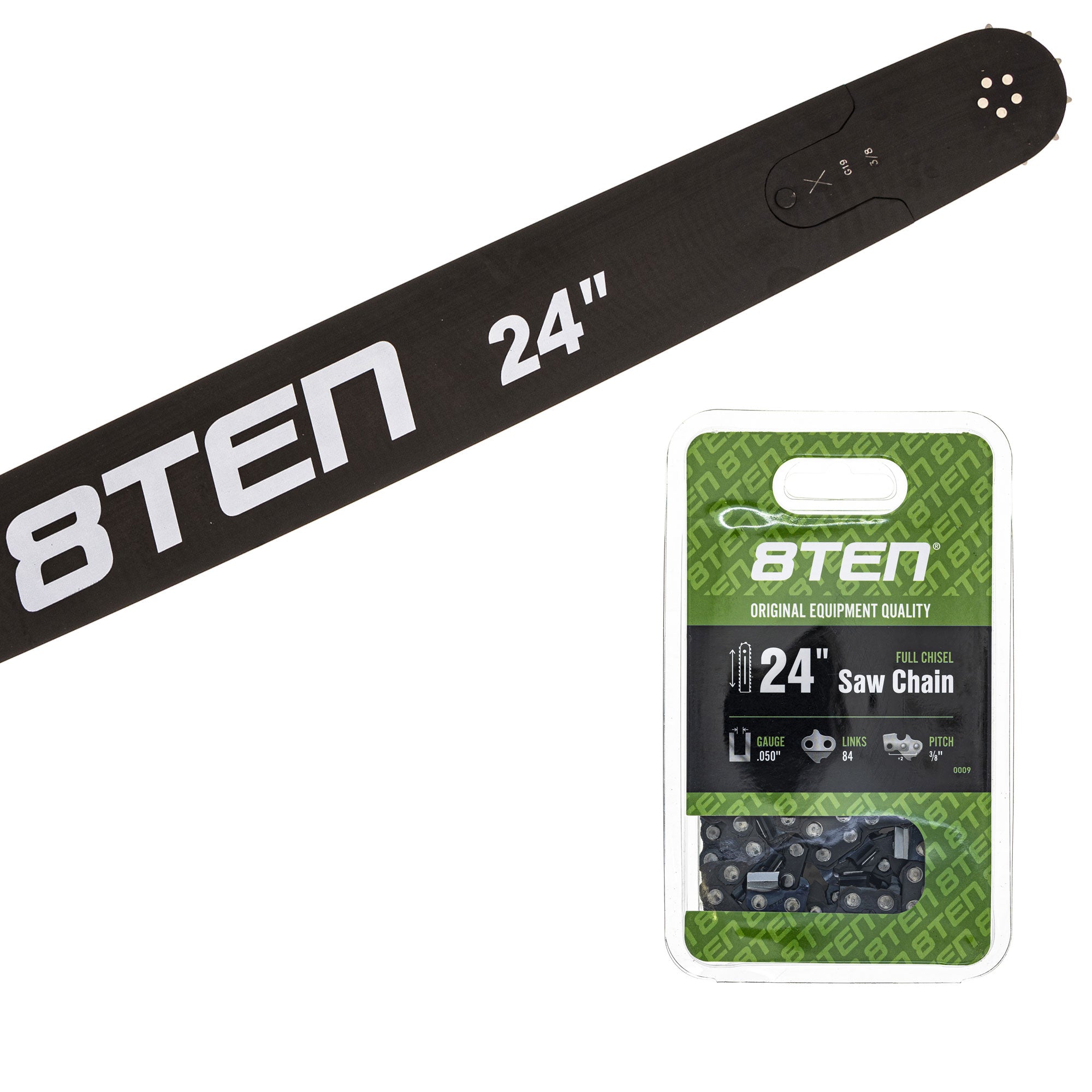 Chainsaw Bar & Chain Set 24 Inch for MSE MS 8TEN MK1010230