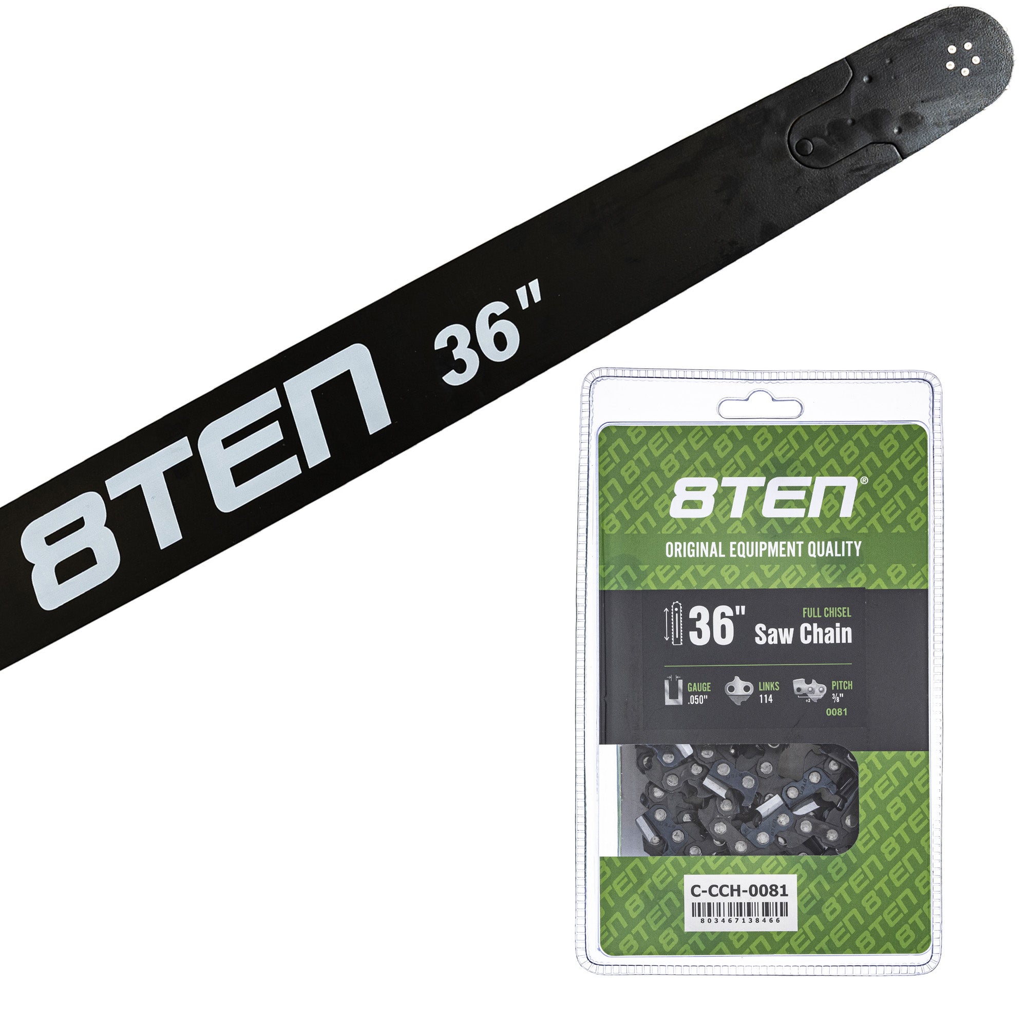 Chainsaw Bar & Chain Set 36 Inch for MS 36 088 066 8TEN MK1010275