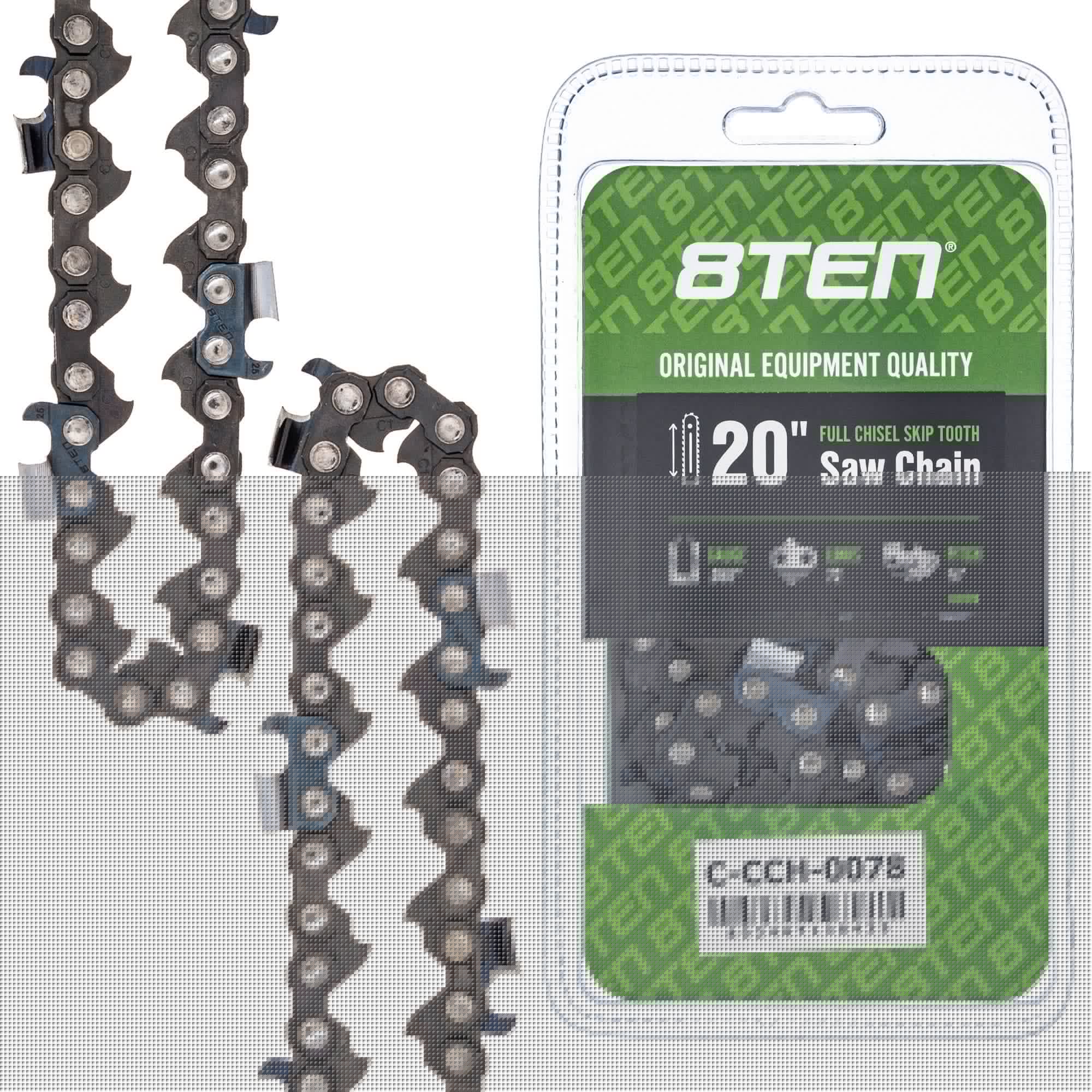 8TEN MK1010306 Guide Bar & Chain for 575