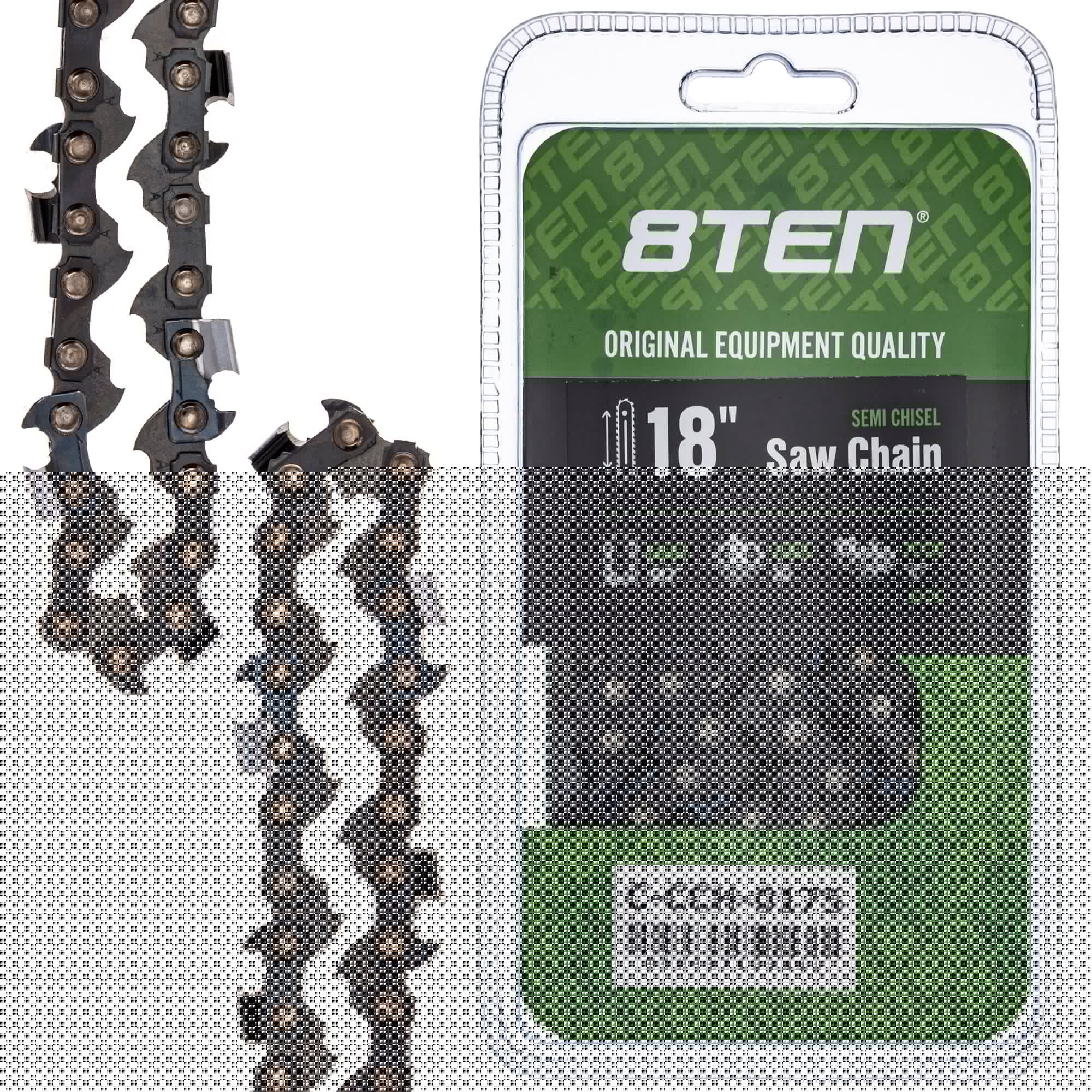 8TEN MK1010331 Guide Bar & Chain for RC-M QS PRO MSE