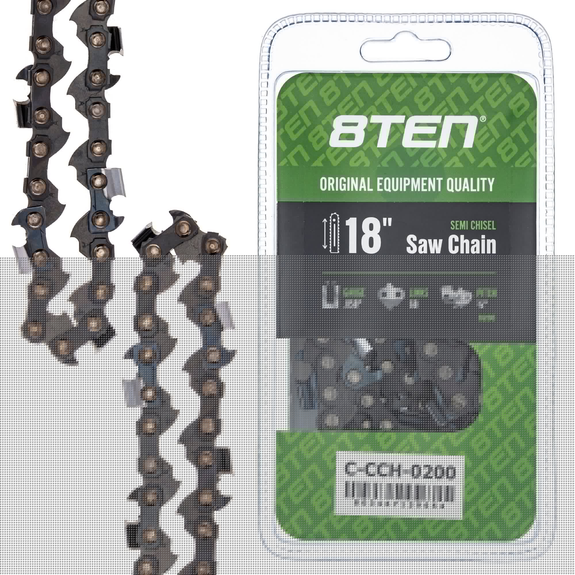 8TEN MK1010410 Guide Bar & Chain for S-65 S-55 S-50 R-440