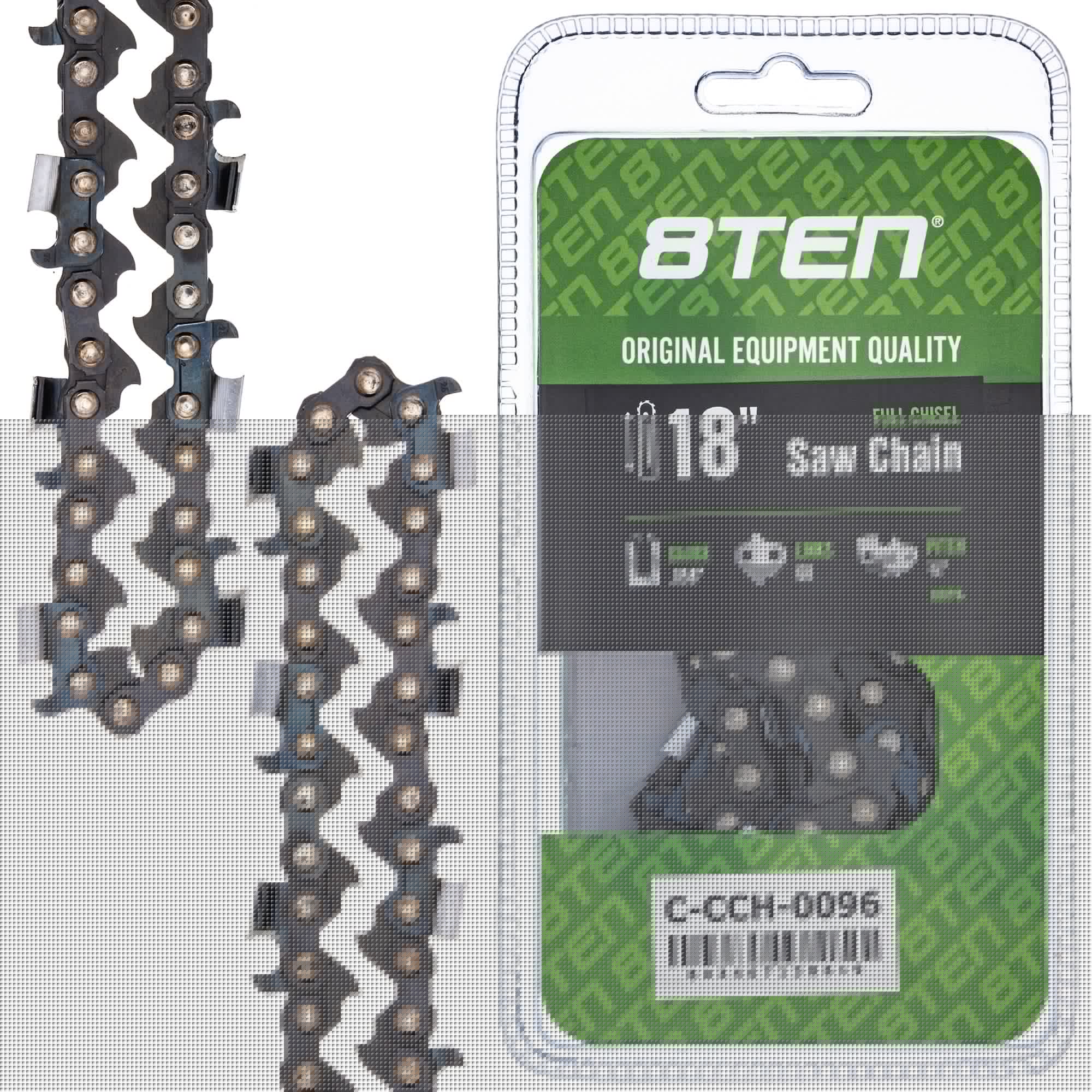 8TEN MK1010447 Guide Bar & Chain for S-65 S-55 S-50 R-440