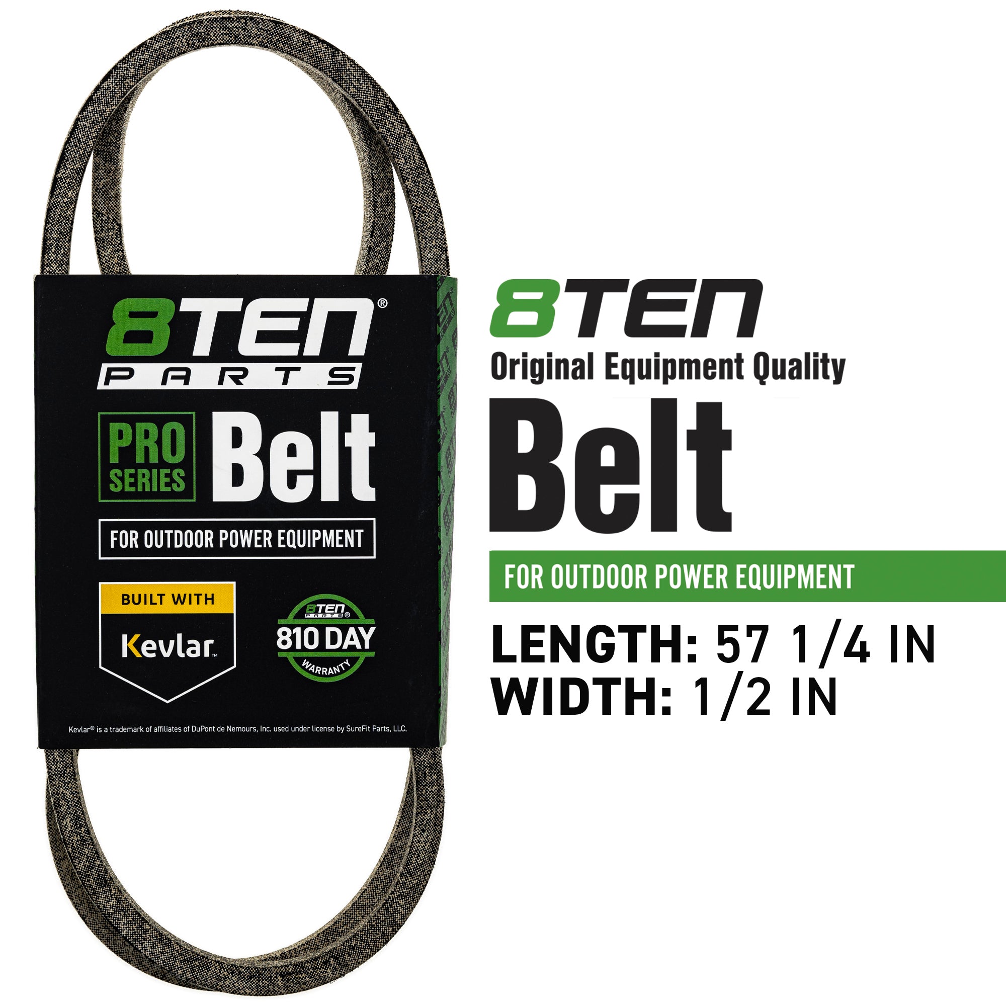 Blade Spindle Belt Kit for Bad Boy Rebel 72-Inch 038-7230-00 037-4000-00