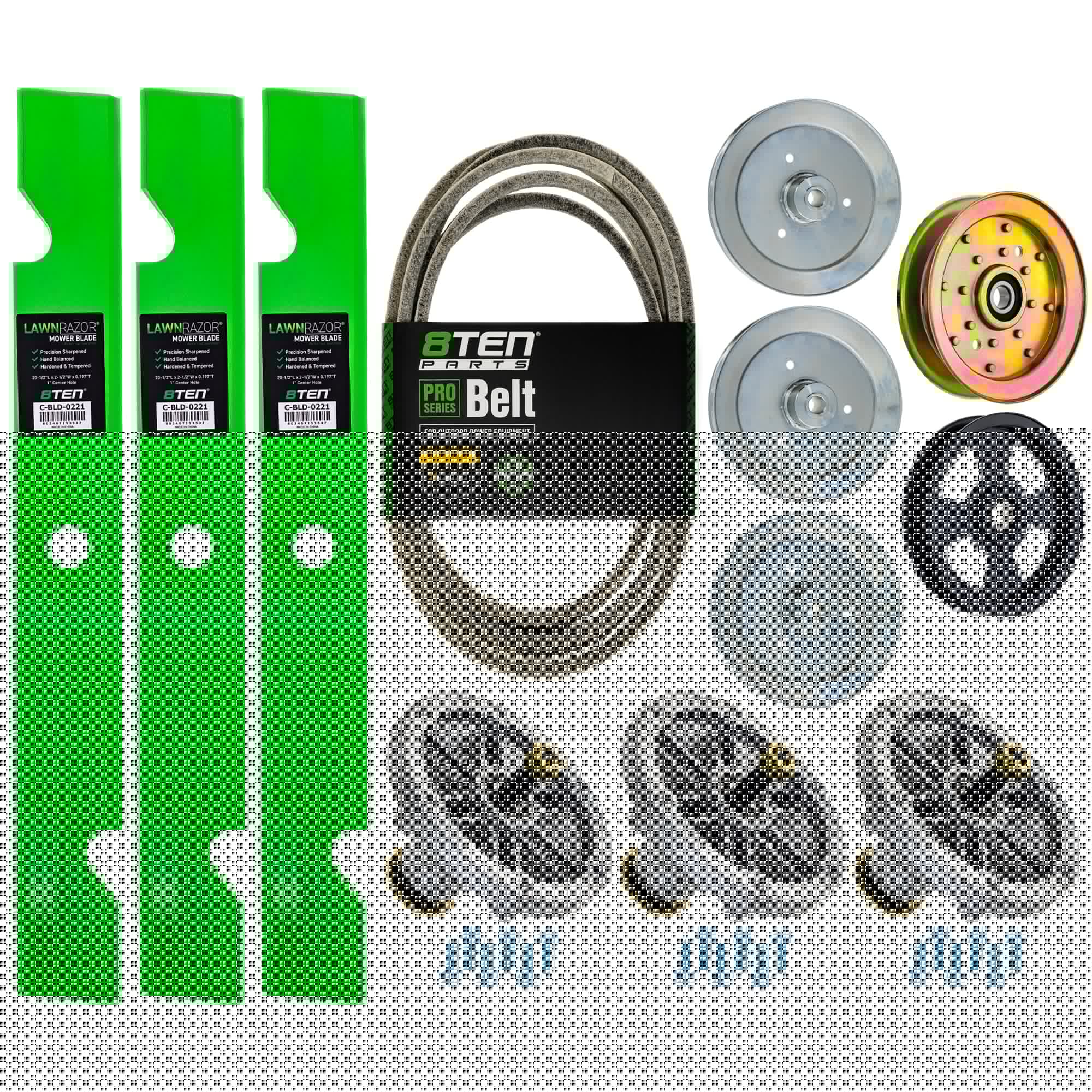 Deck Rebuild Kit for Raduis Radius 8TEN MK1013946