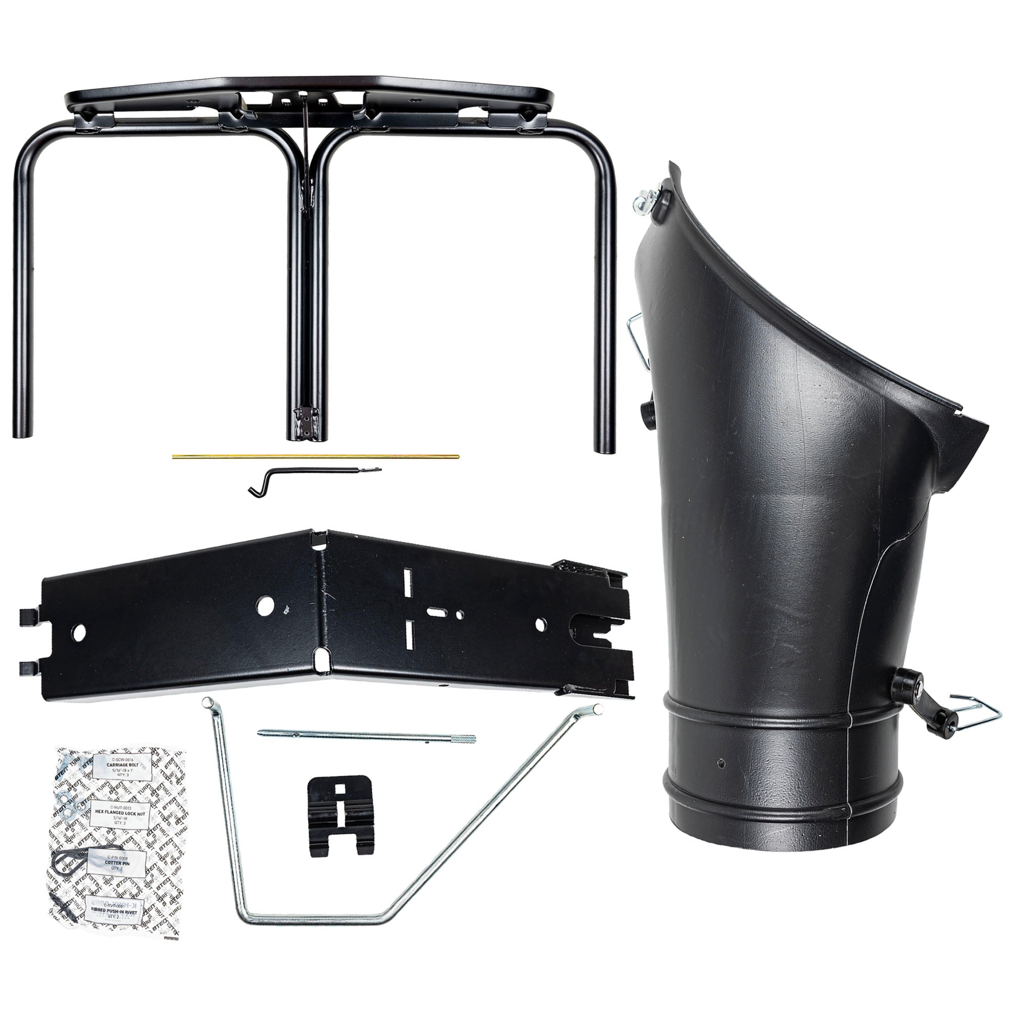 Grass Bagger Collection System For John Deere Sabre