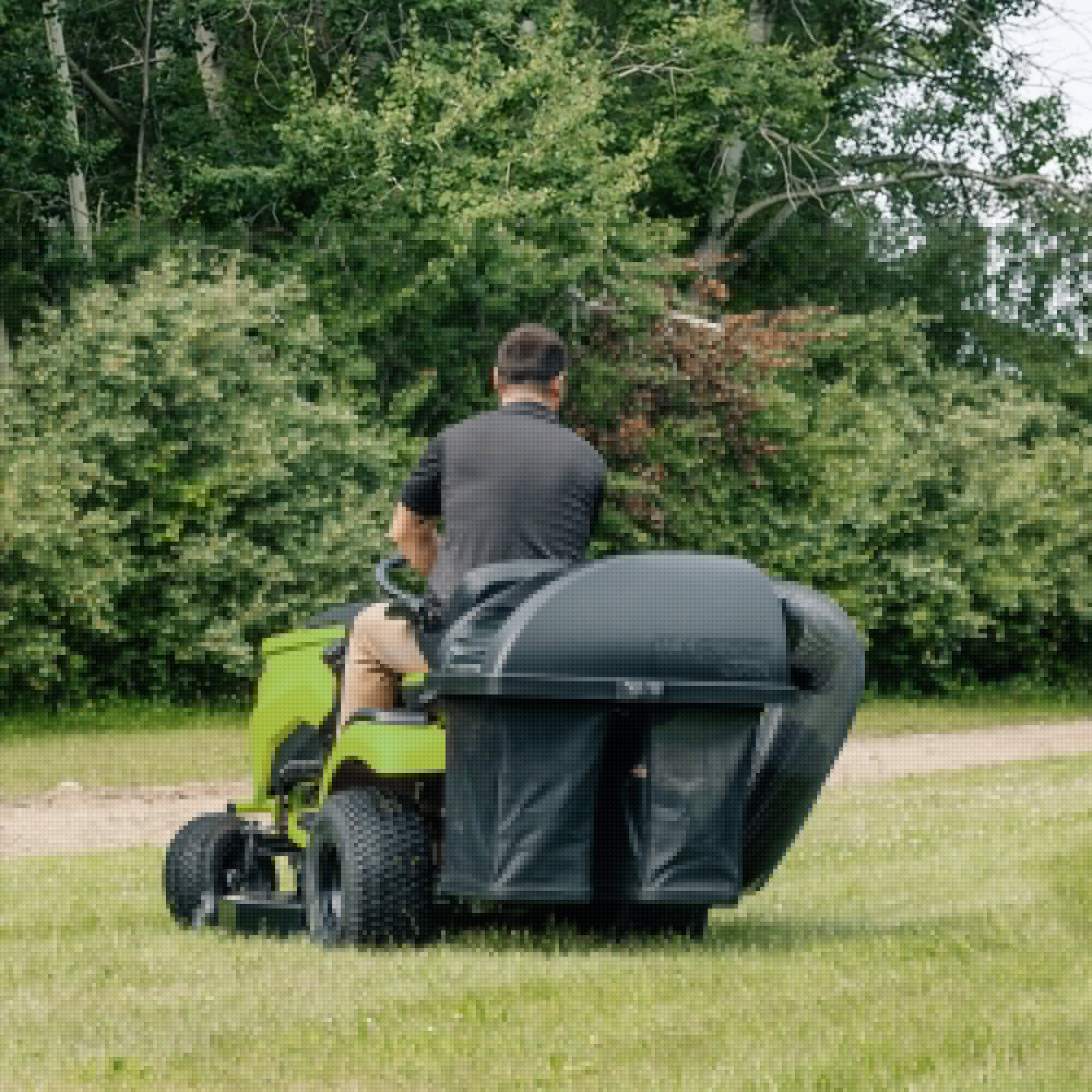Grass Bagger Collection System For John Deere