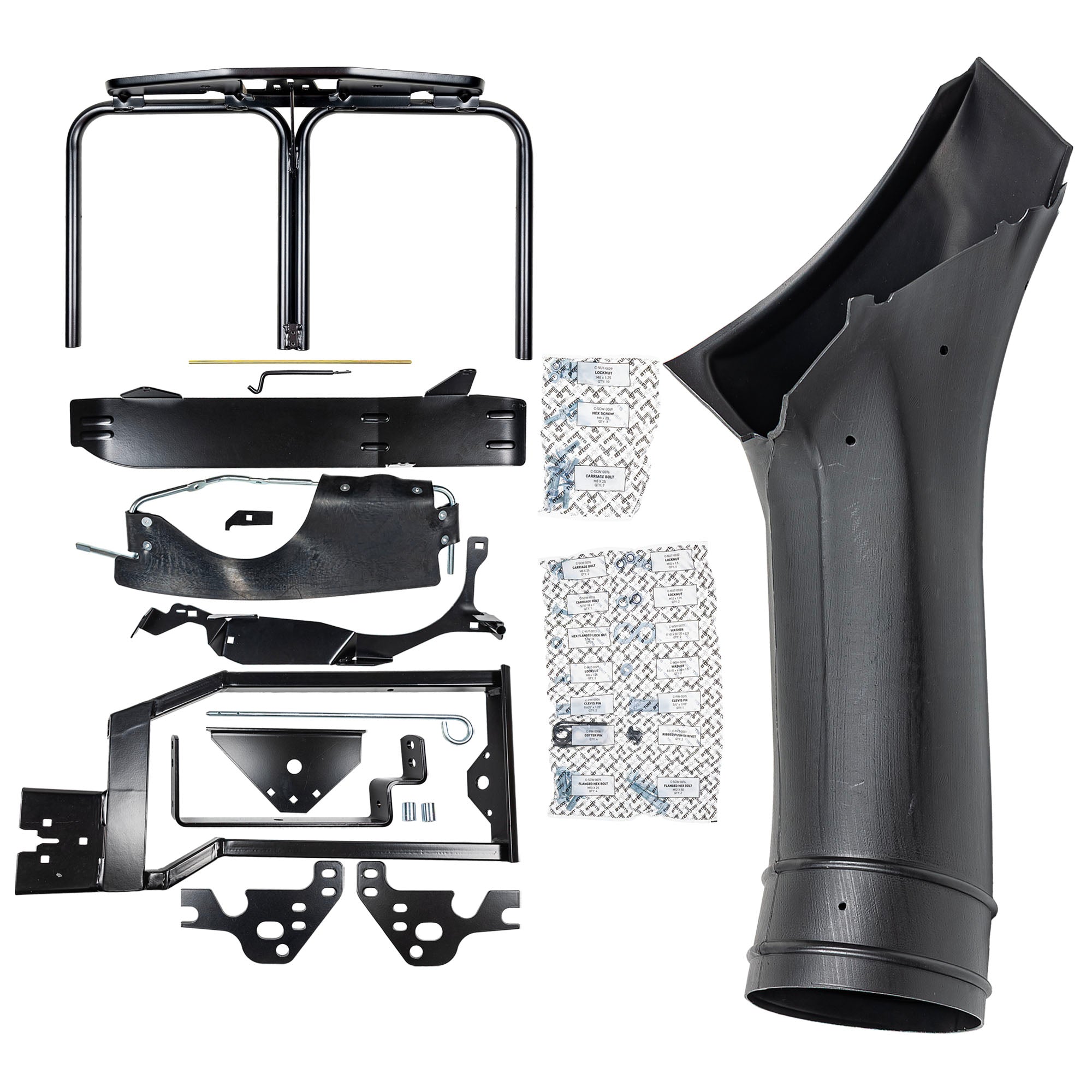 Grass Bagger Collection System For John Deere