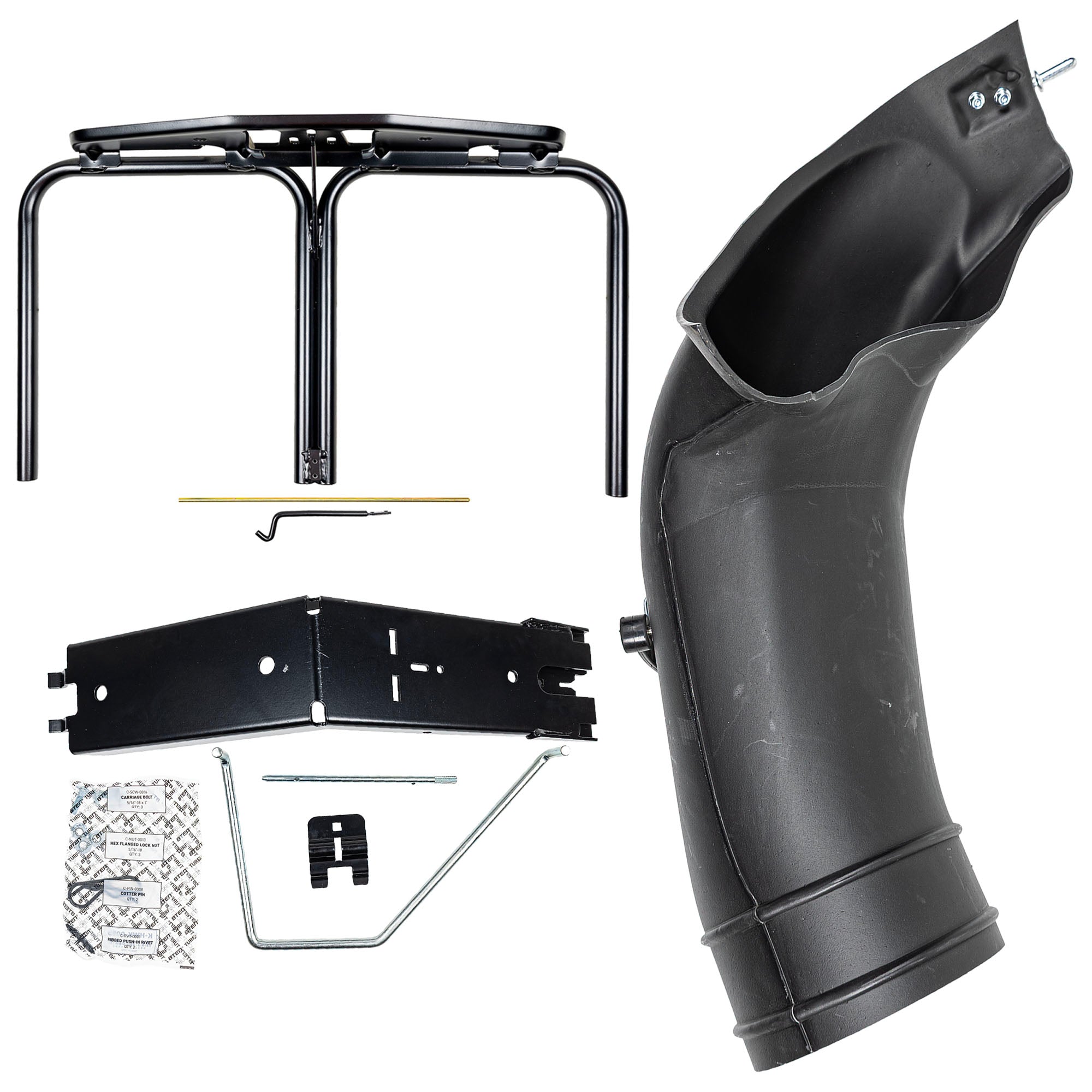 Grass Bagger Collection System For John Deere