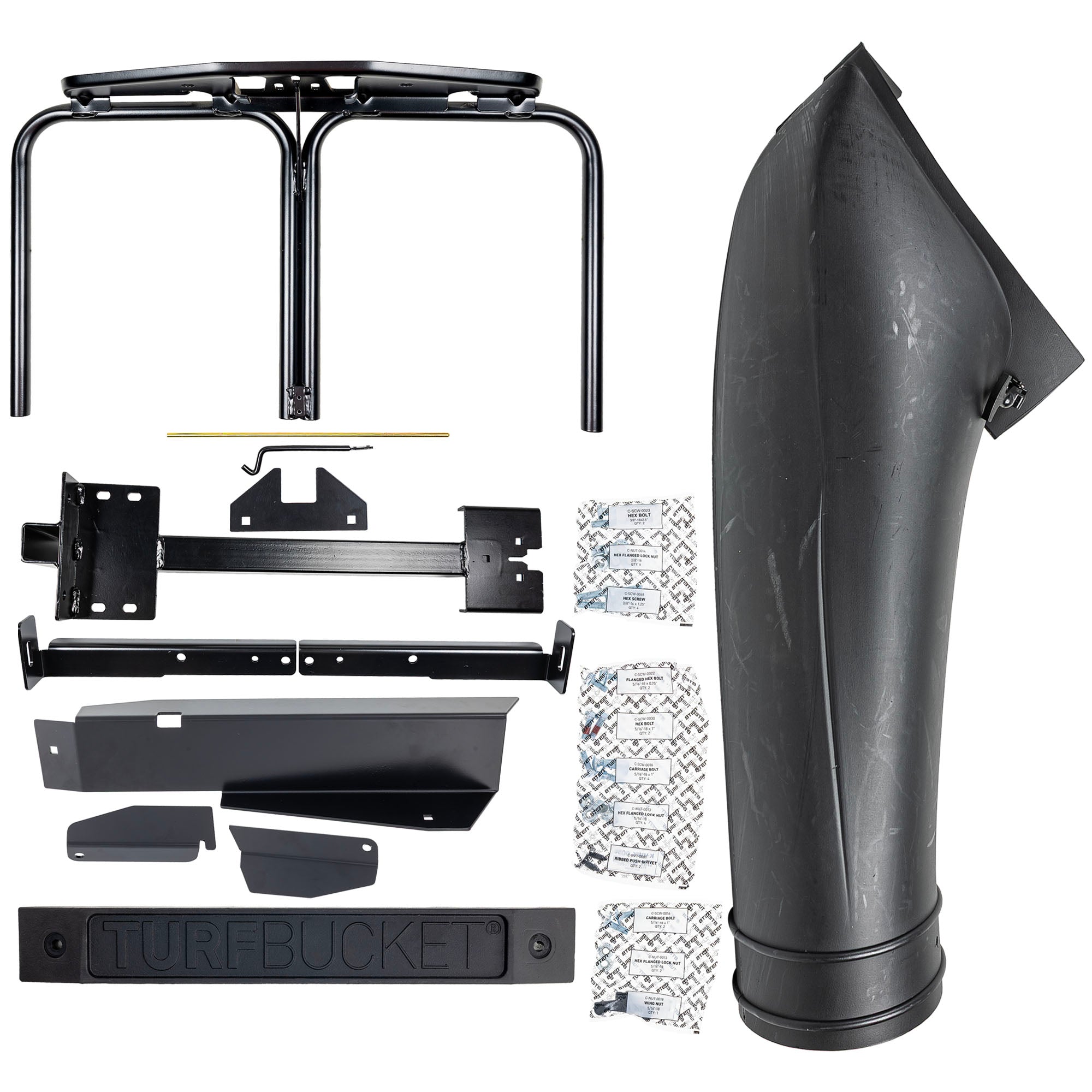 Grass Bagger Collection System For Toro