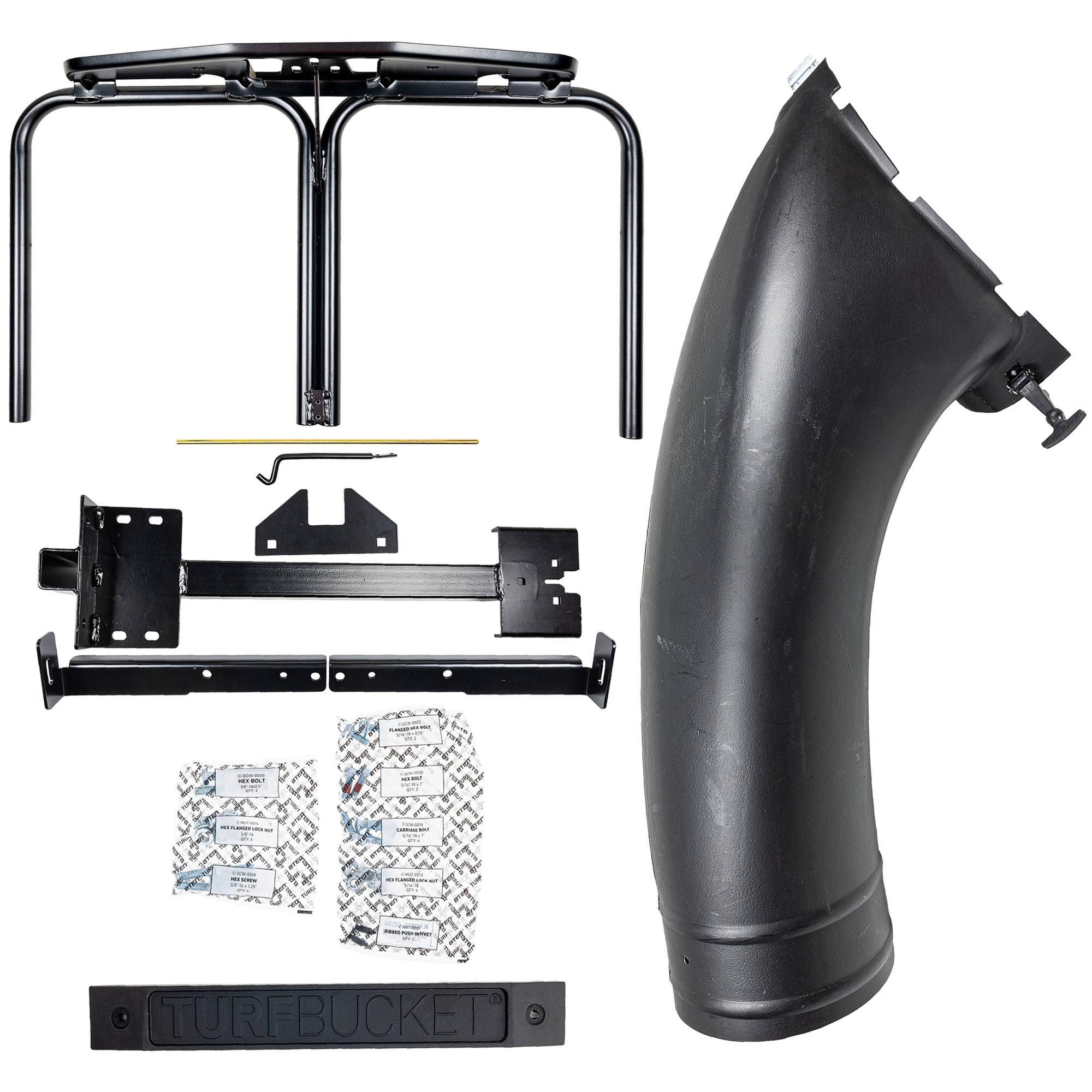 Grass Bagger Collection System For Toro