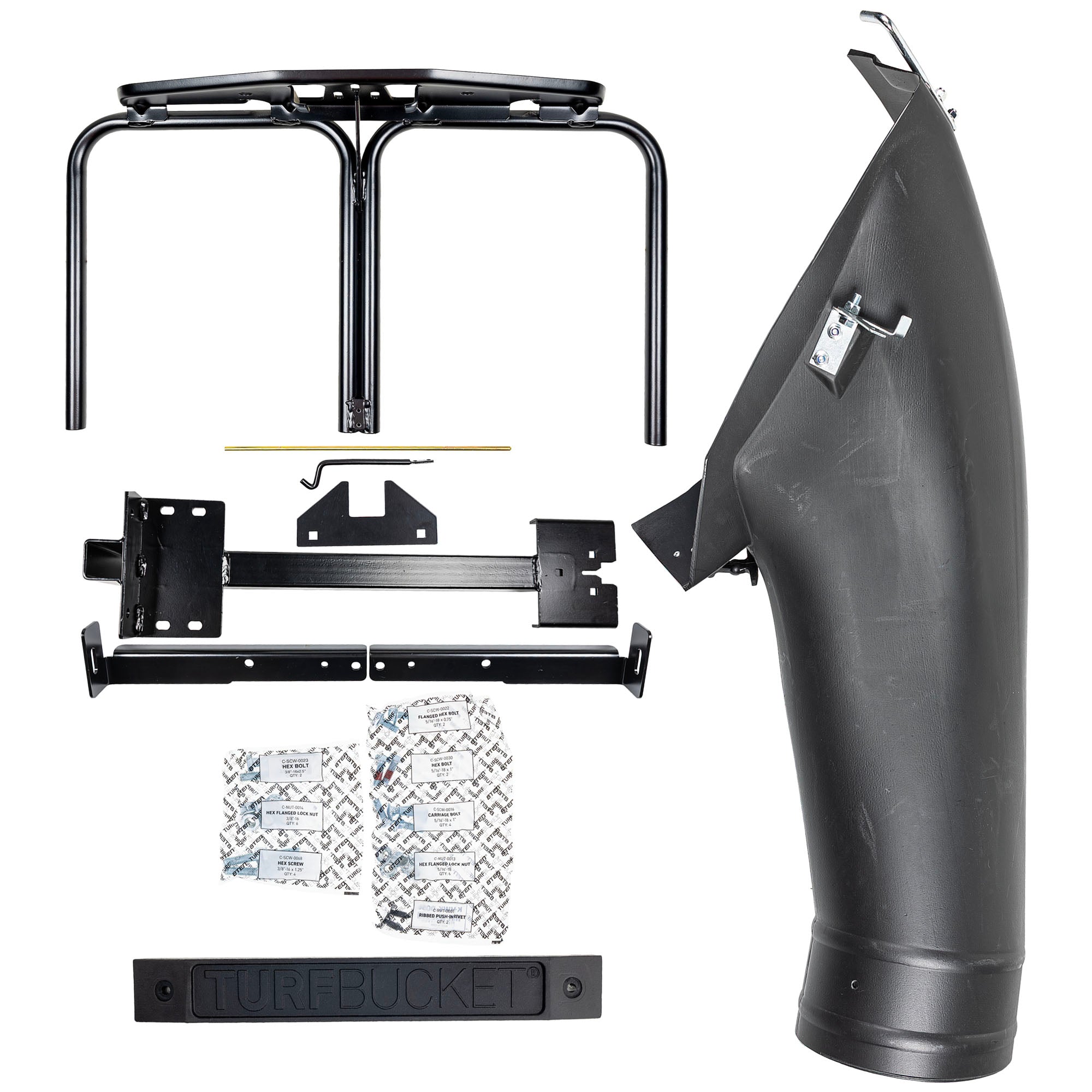 Grass Bagger Collection System For Toro