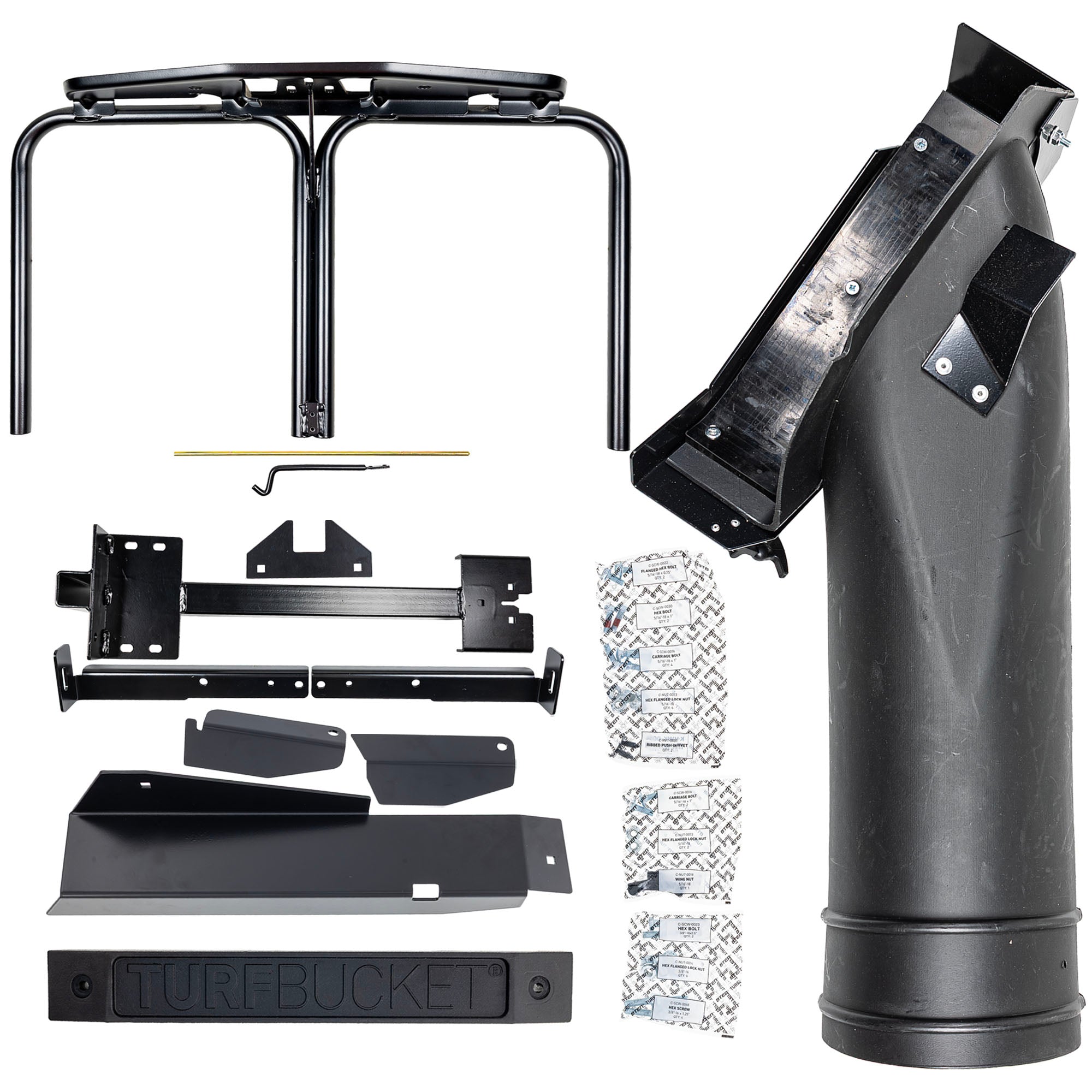 Grass Bagger Collection System For Toro