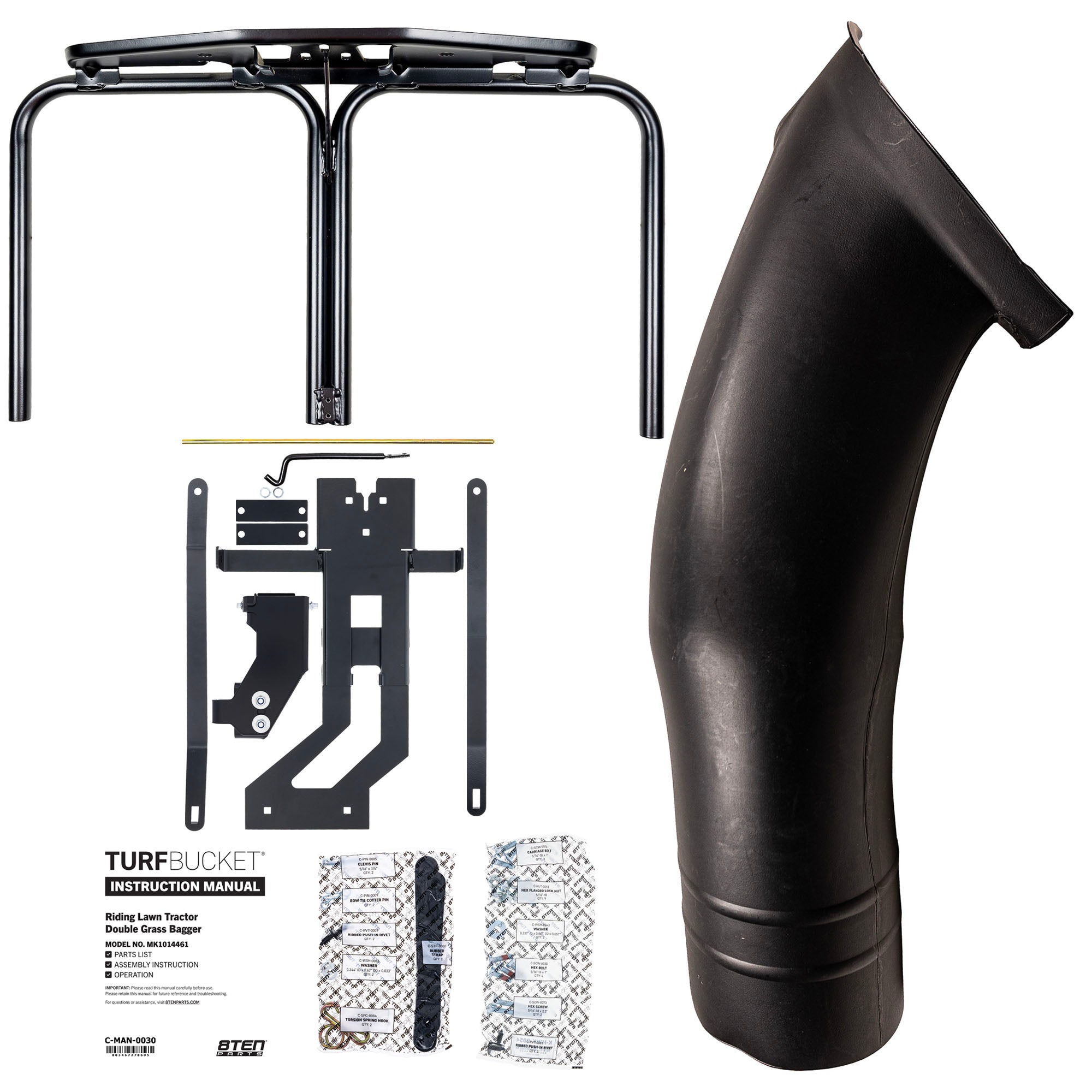 Grass Bagger Collection System For Husqvarna