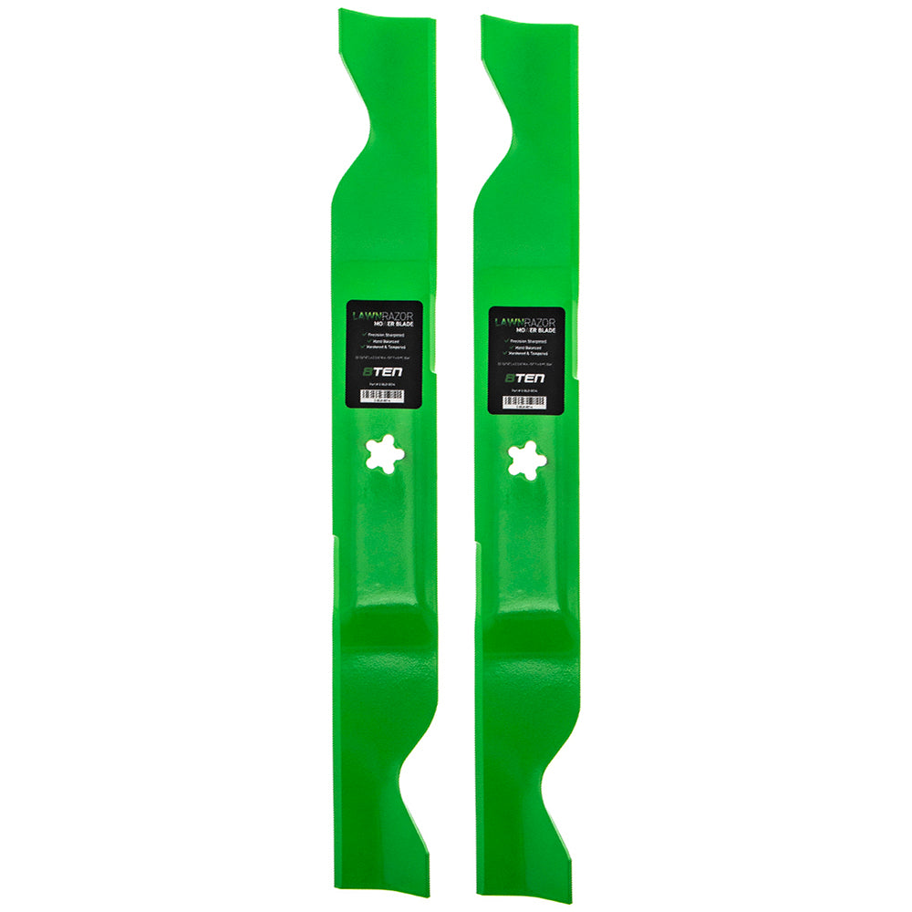 LawnRAZOR LawnRAZOR Notched High Lift Blade 2-Pack for Oregon MTD Cub Cadet Troy-Bilt 8TEN 810-CBL2236D