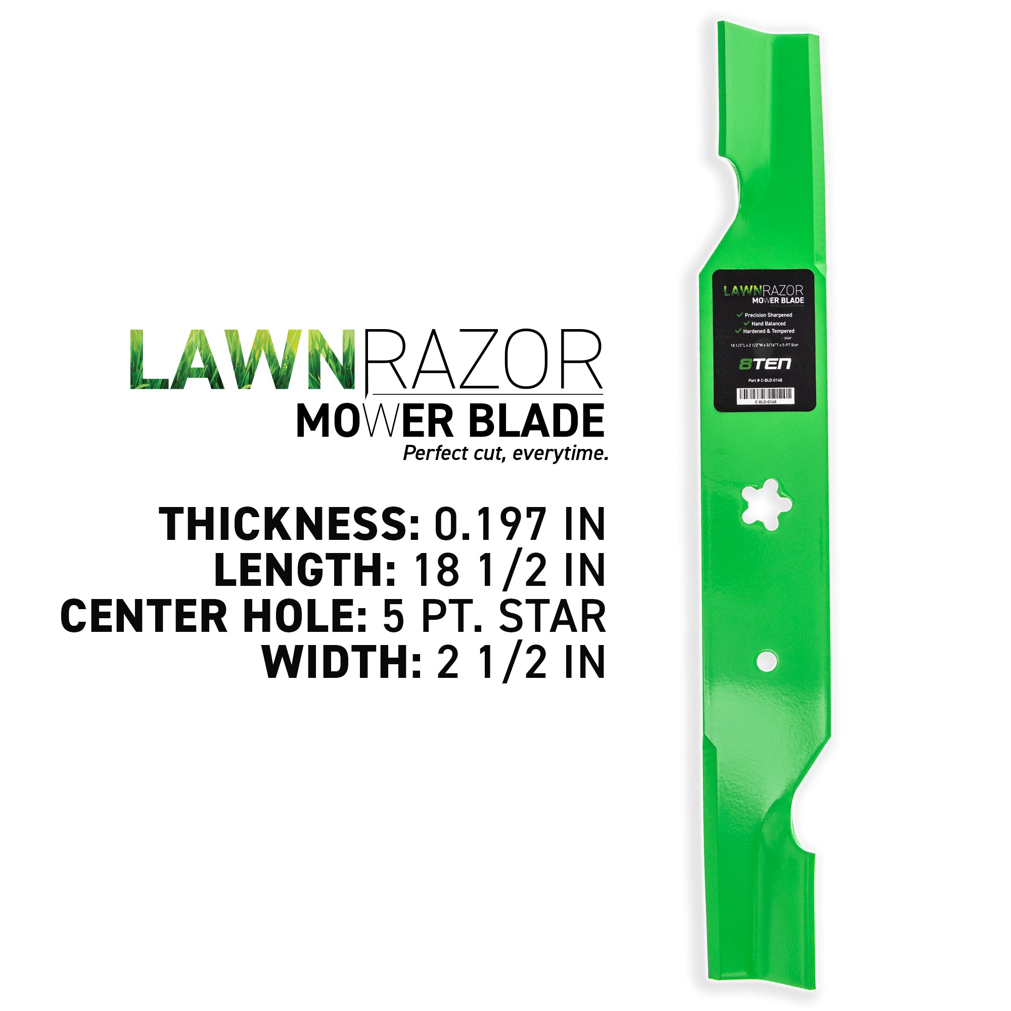 8TEN Blade 3-Pack 187256 187254 532187256 532187255