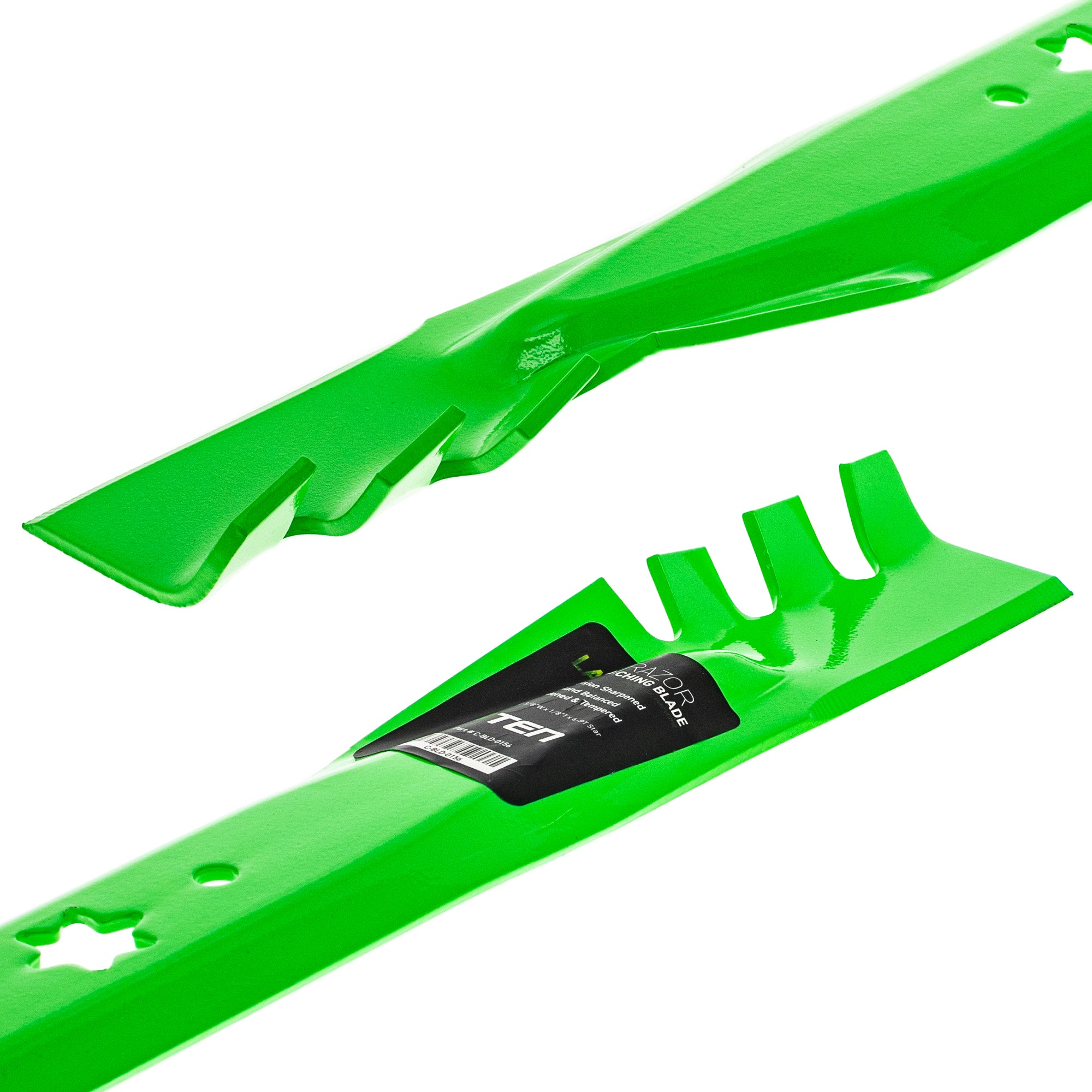 LawnRAZOR Toothed Blade For Craftsman Cub Cadet Columbia 742-0616A 742-0616 942-04308-X 942-04126 | 2-PACK