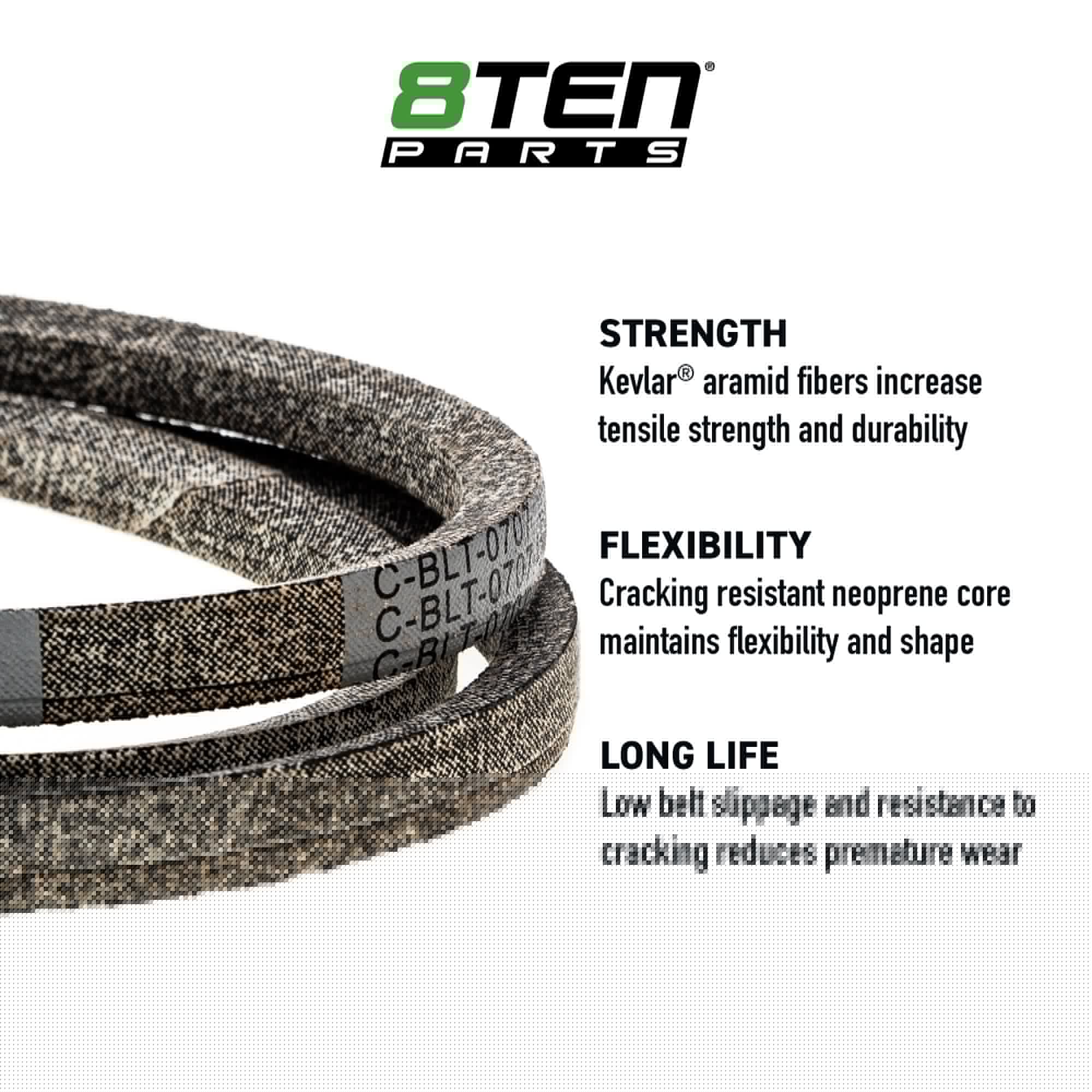 8TEN 810-CBL2929T Replacement Belt