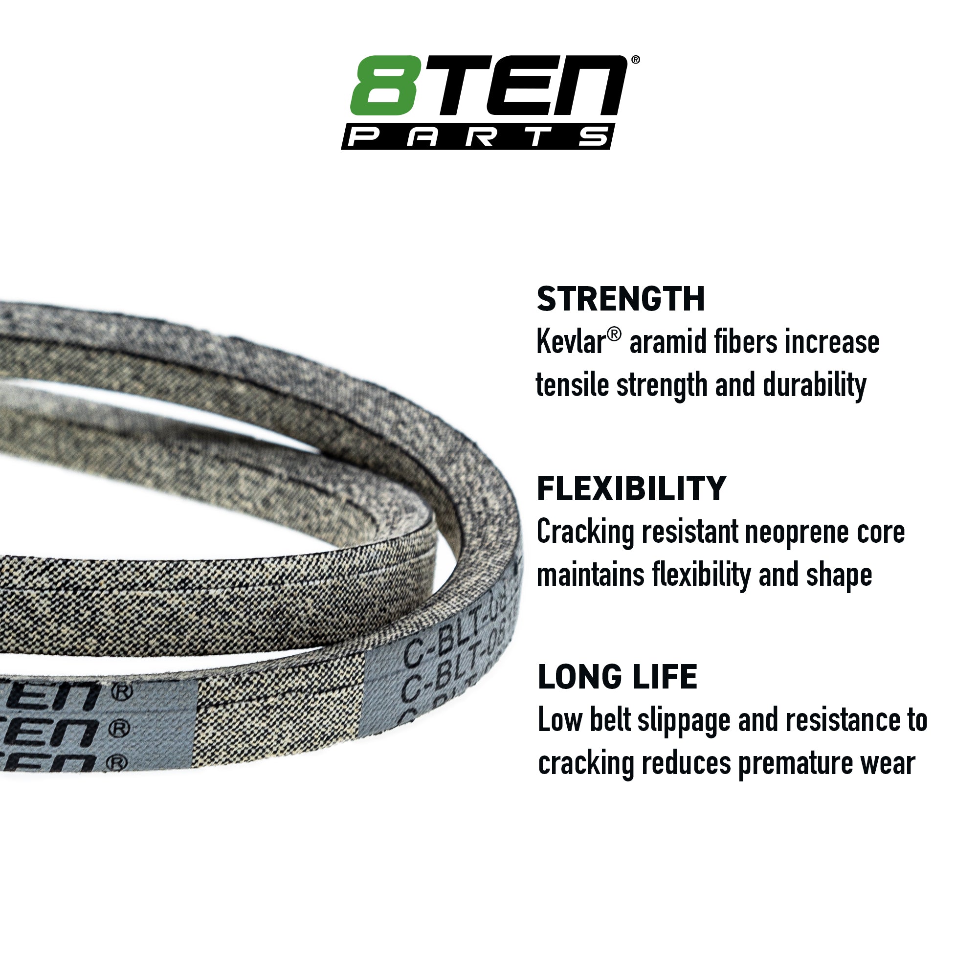 8TEN 810-CBL2031T Replacement Belt