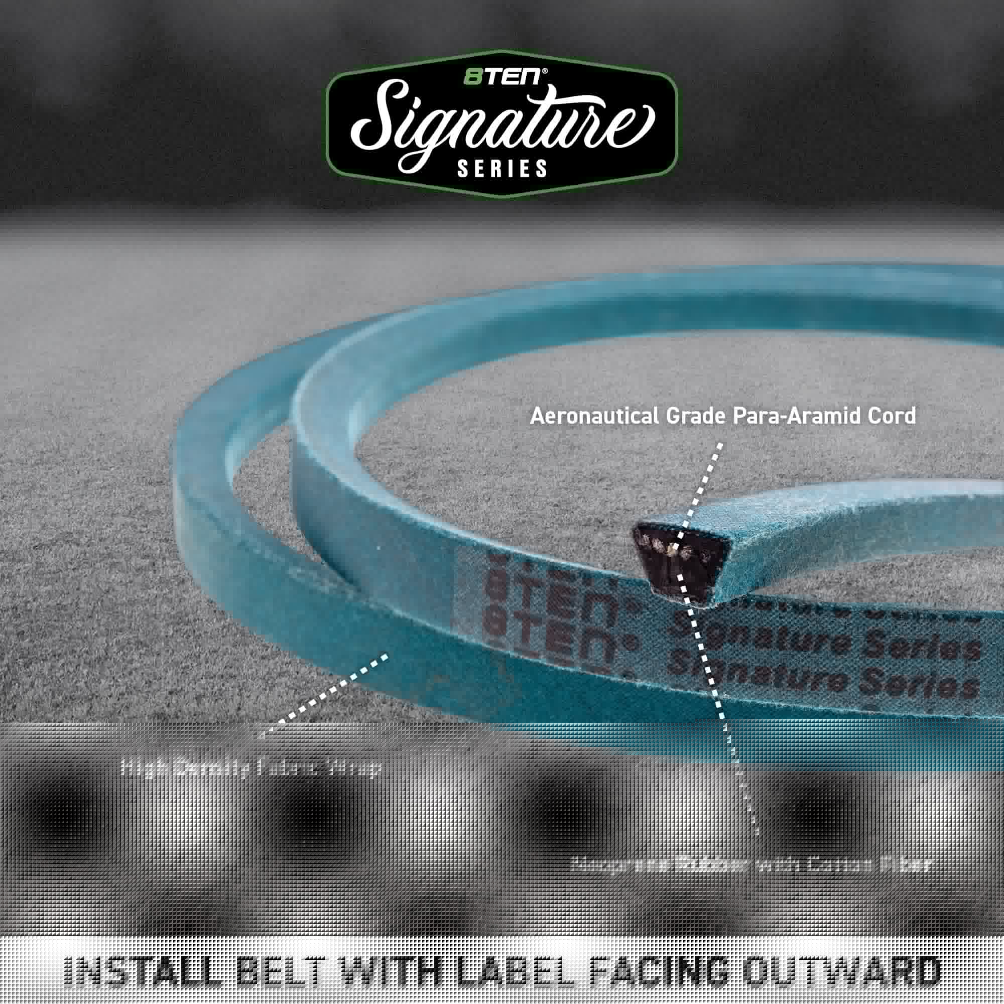 Belt For Husqvarna Cub Cadet Exmark 539114557 1-653368 653368 954-05013 577503601 754-05013 816-614C