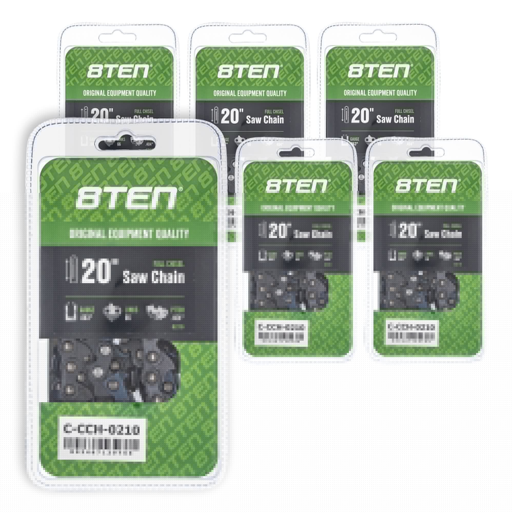 Chainsaw Chain 20 Inch .063 .404 66DL 6-Pack for zOTHER MS 066 8TEN 810-CCC2432H