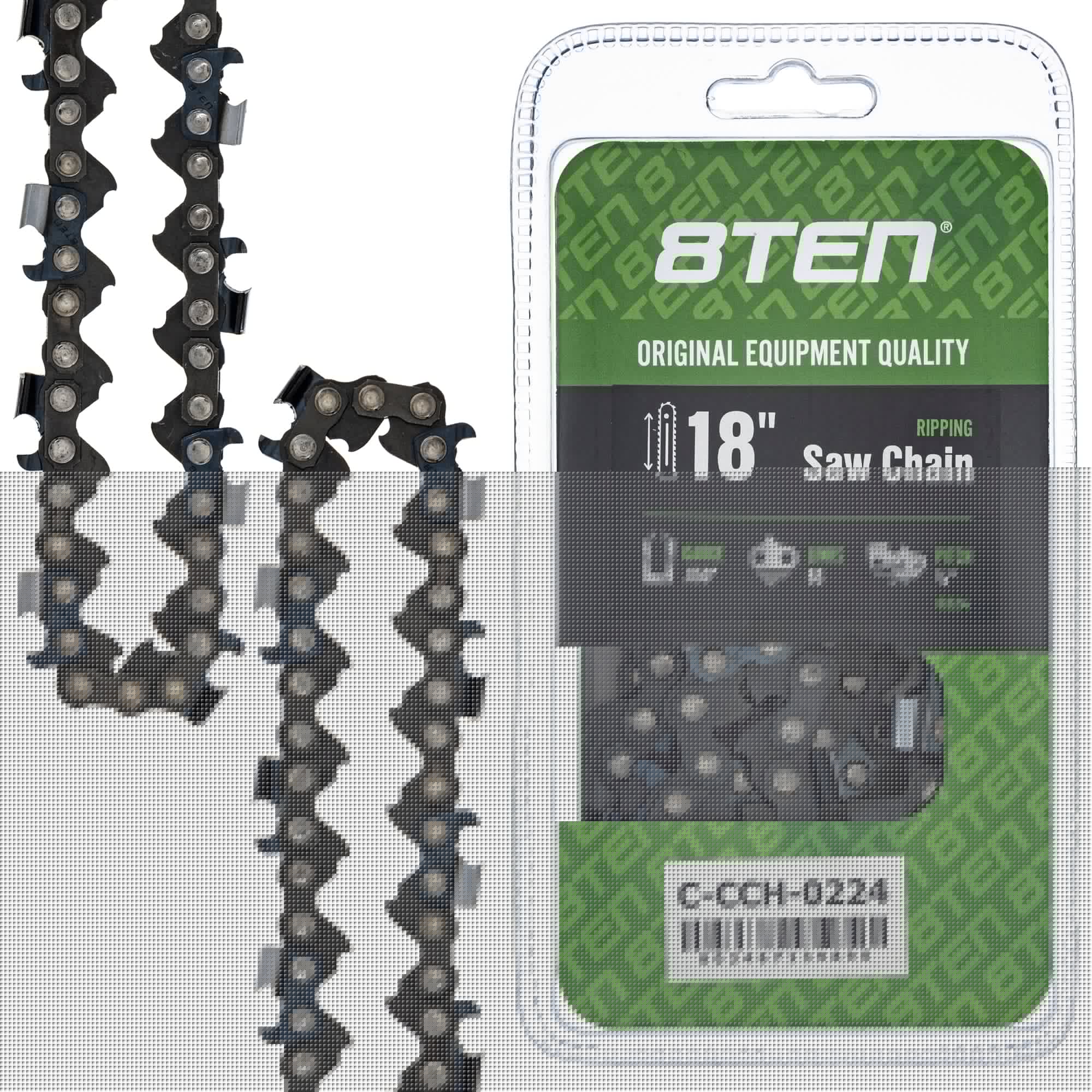 Chainsaw Chain 18 Inch .050 3/8 66DL for zOTHER Ref No Oregon Echo Shindaiwa Bear Cat 8TEN 810-CCC2446H
