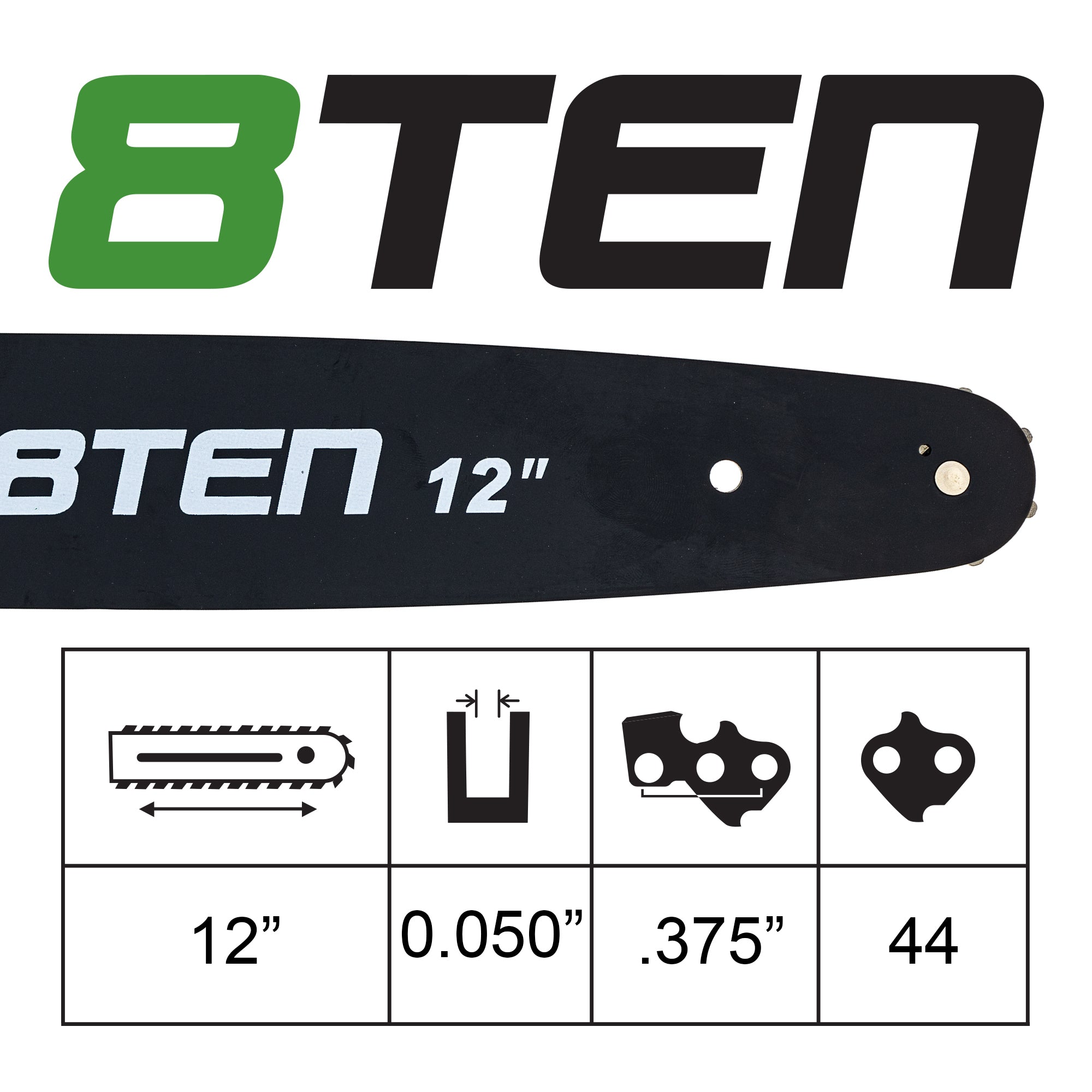 12 Inch Chainsaw Guide Bar For MTD Windsor Stihl Silver Streak Oregon GB Carlton 30050004805