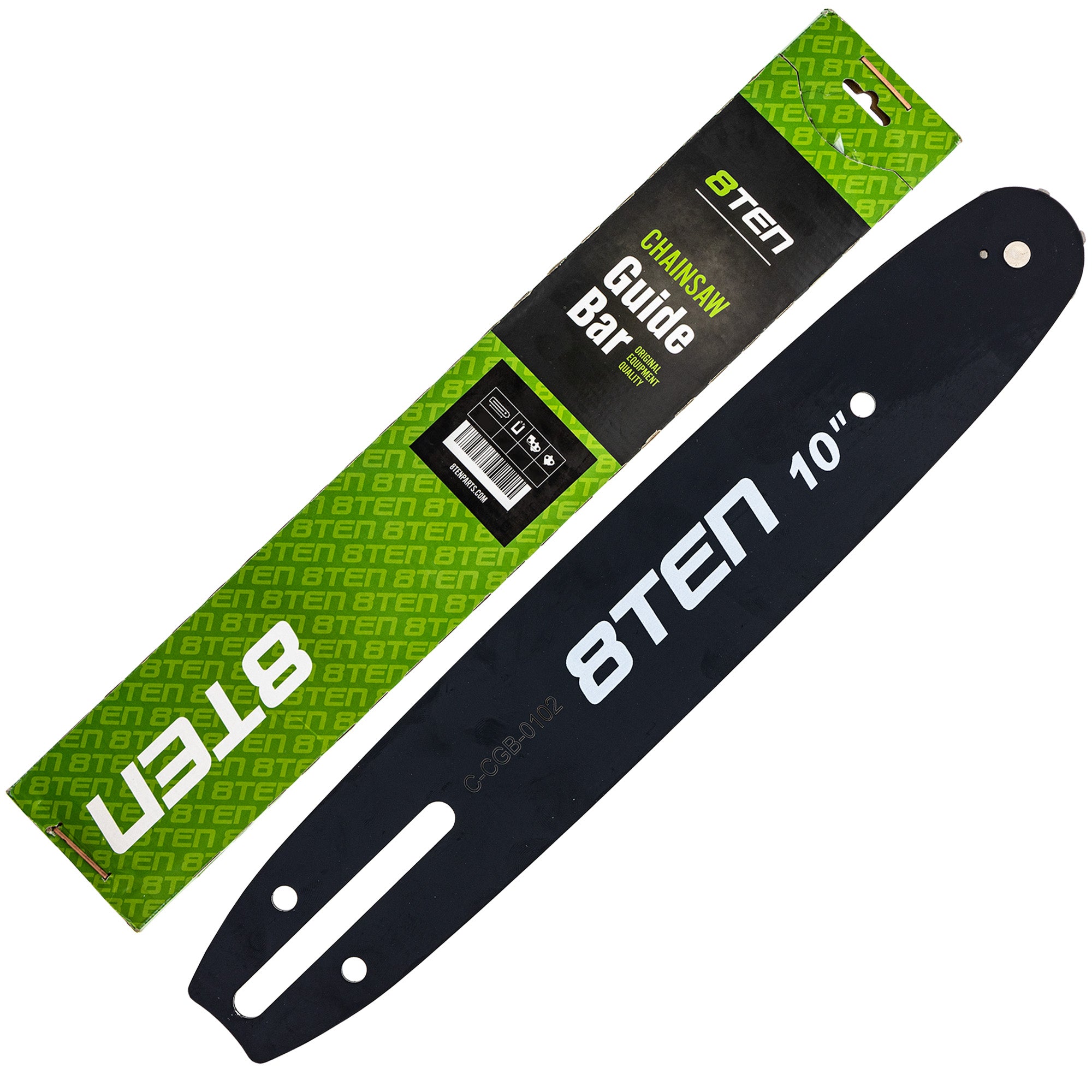 8TEN 810-CCG2324B 10 Inch Chainsaw Guide Bar for zOTHER S25 S1838