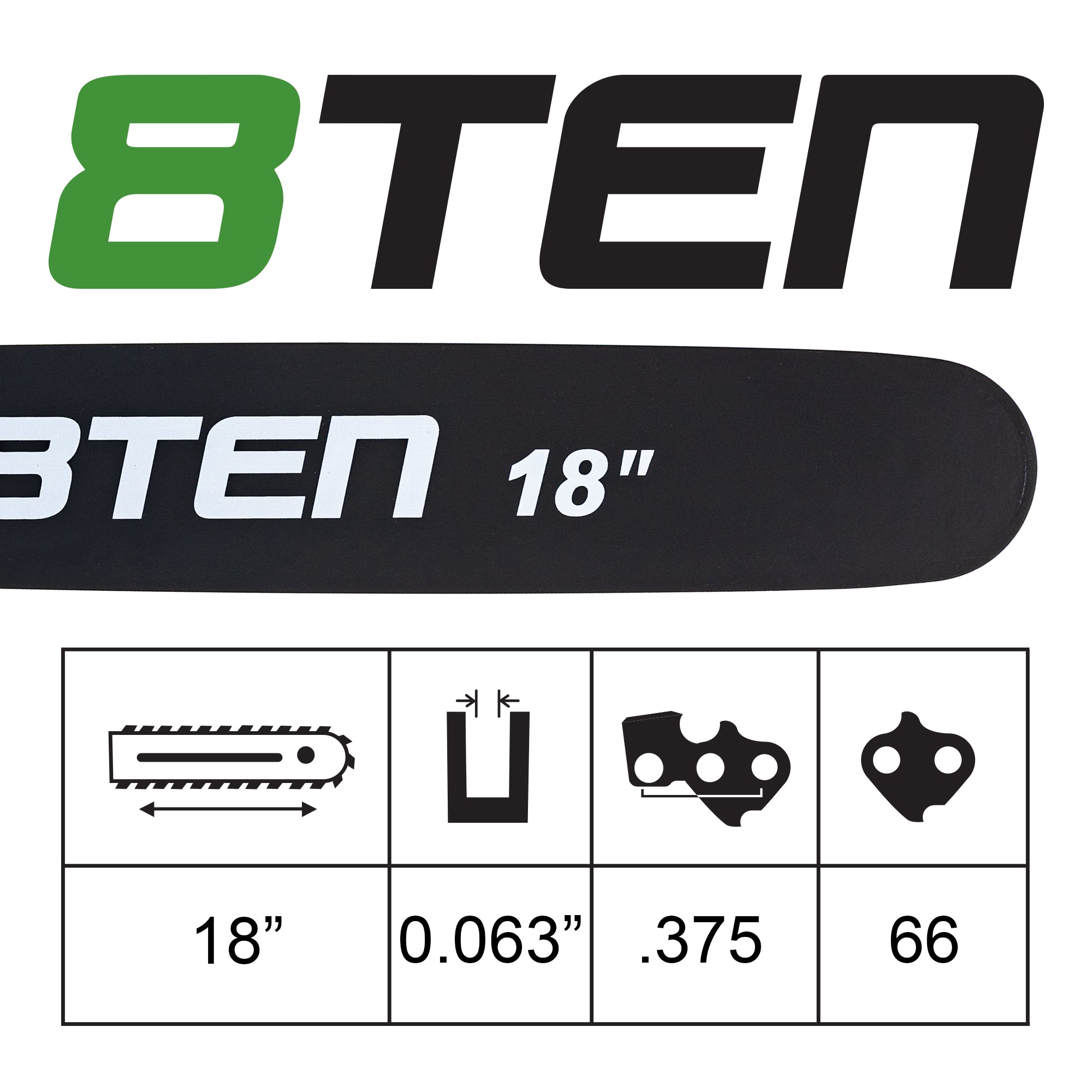 18 Inch Chainsaw Guide Bar For Stihl Oregon 3003-000-9417