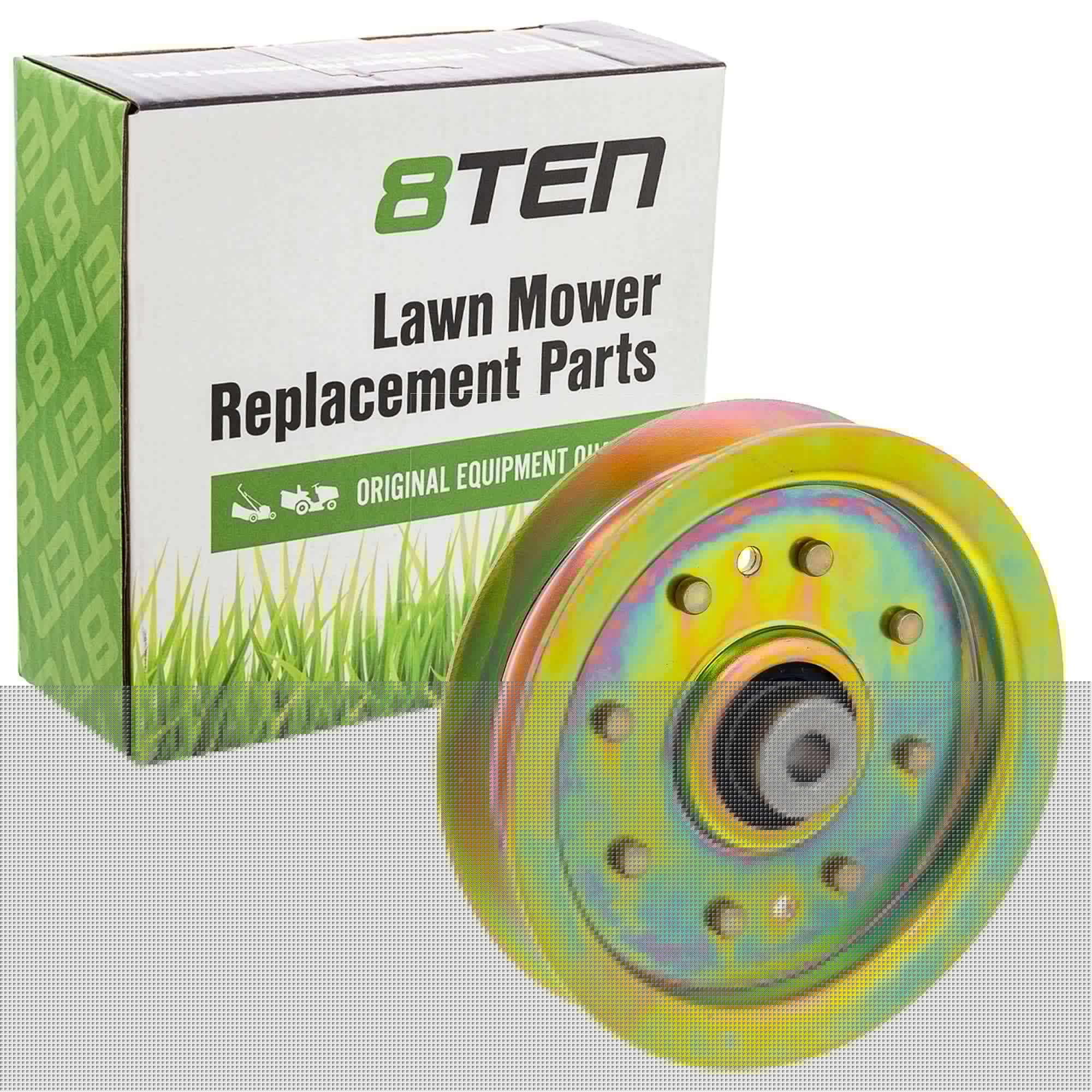 8TEN Flat Idler Pulley Set 2-Pack 956-04129 756-04129B