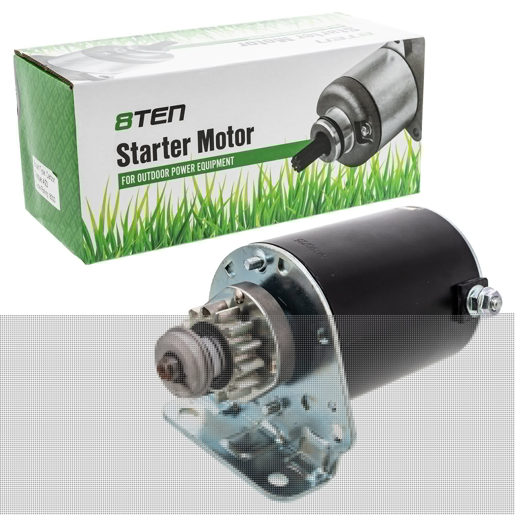 Starter Motor Assembly for Oregon New Holland MTD Cub Cadet Troy-Bilt John Deere Husqvarna 8TEN 810-CSM2242O