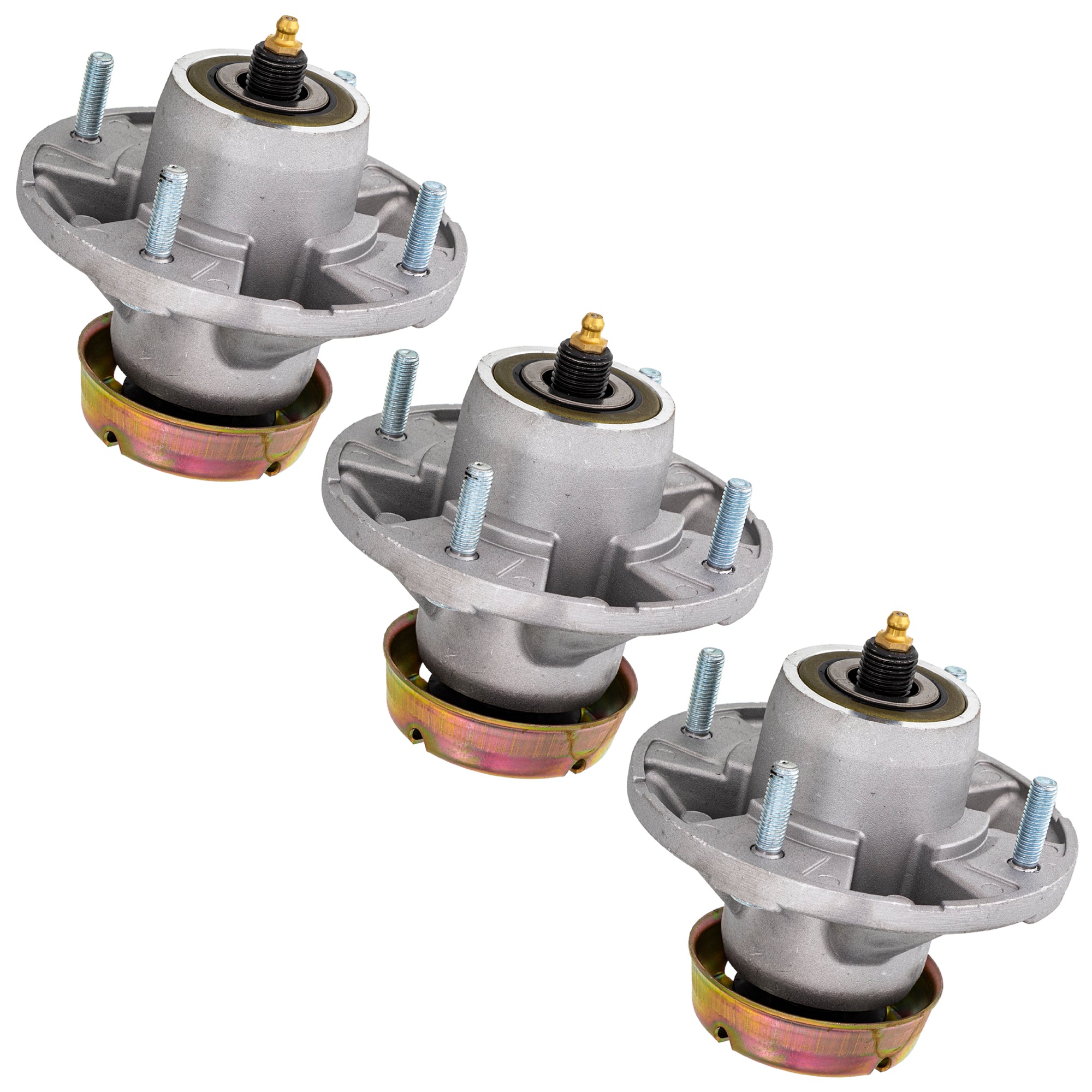Deck Spindle Set 3-Pack for zOTHER Stens MTD Cub Cadet Troy-Bilt John Deere Deere AM144377 8TEN 810-CSP2242N