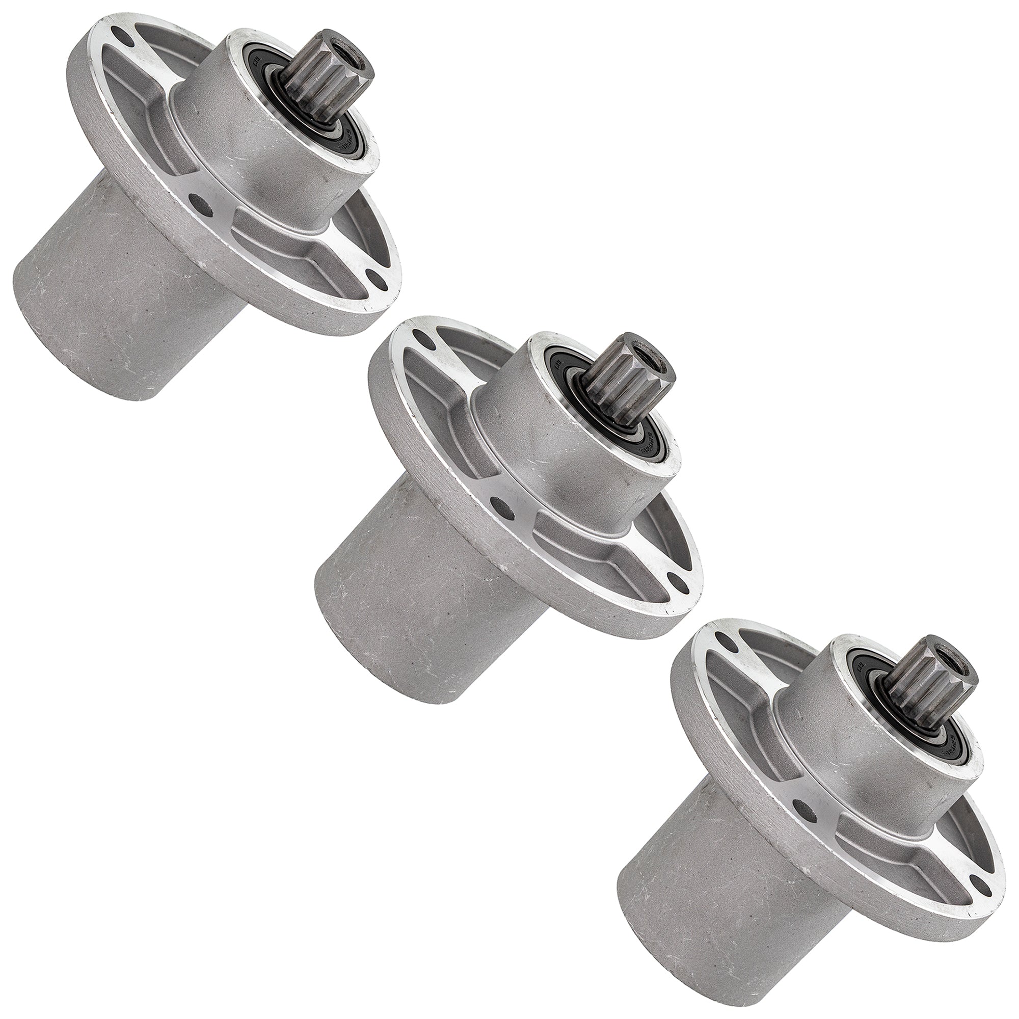 Deck Spindle Set 3-Pack for Stens Hustler Sport Raptor 601804 285-322 8TEN 810-CSP2211N